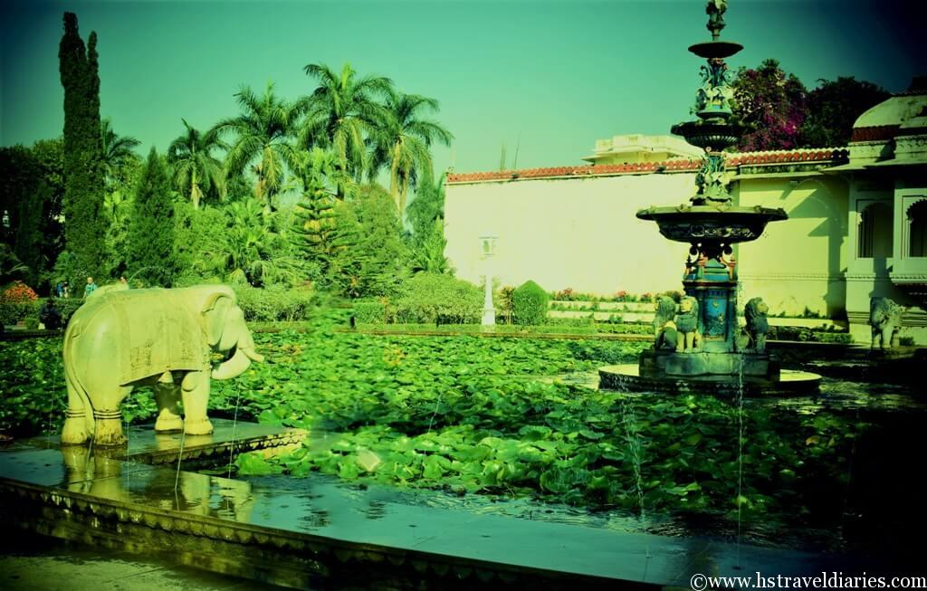 Lotus Pond at Saheliyon ki Bari