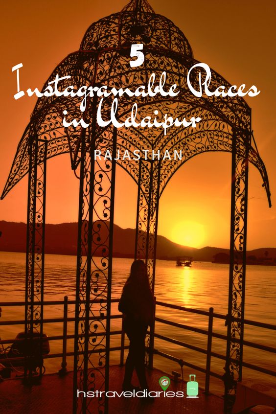 Instagrammable places in Udaipur Rajasthan