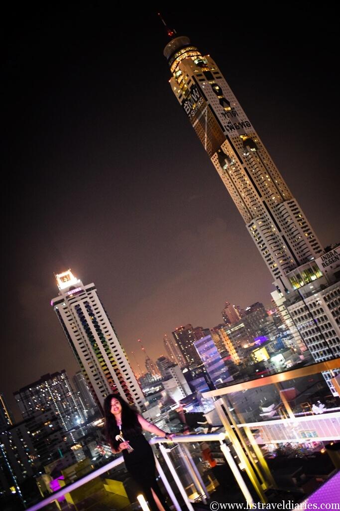 Walk Rooftop Bar at Centara Watergate Pavillion Hotel in Bangkok